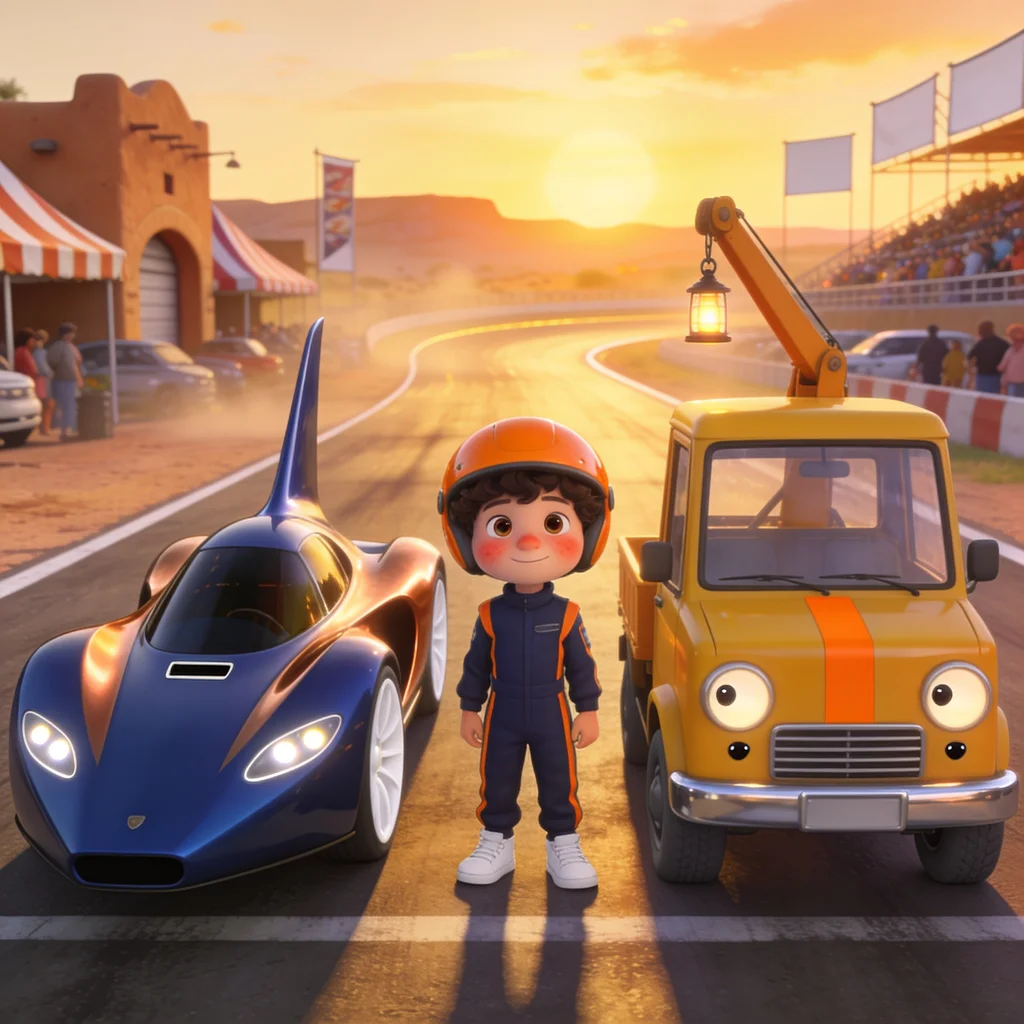 Cover of Leo and the Desert Race